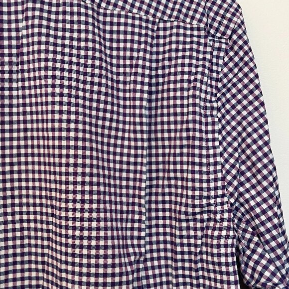 Southern Tide Plaid Dress Shirt - Size Large, Classic Fit - FLAW - Picture 9 of 9